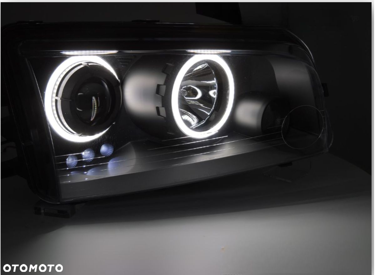 Nowe REFLEKTORY Lampy Do DODGE CHARGER LX Od 2006 Do 2010 RINGI + Żarówki - 2
