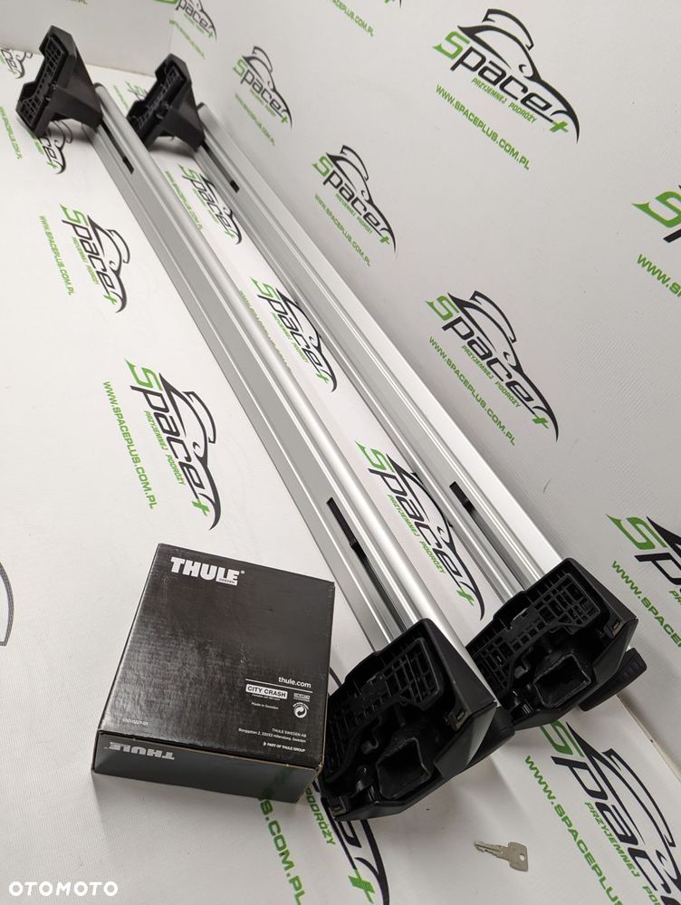 Bagażnik dachowy Thule: belki 961 + Stopy 7105 + kit - 7
