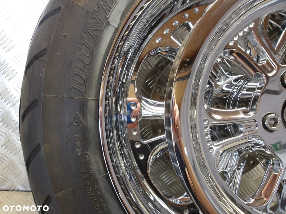 Koło felga akcesoryjna chrom 16" KAWASAKI VN 900 VULCAN CUSTOM 07-24r - 6