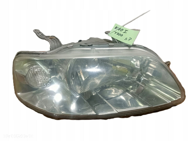 CHEVROLET AVEO I T200 02-06 r. LAMPA PRAWY PRZÓD PRAWA PRZEDNIA PP EU +