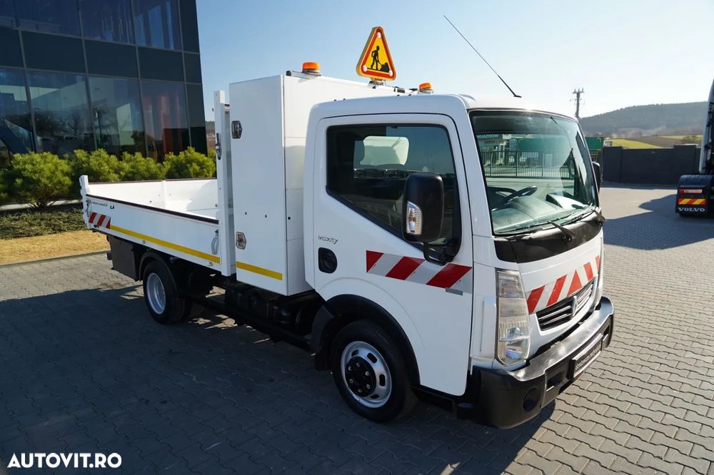 Renault MAXITY DTI 130 / BASCULATOR SPATE 3.2 M / DUBLU / MANUAL / 3 LOCURI / IMPORTAT - 12