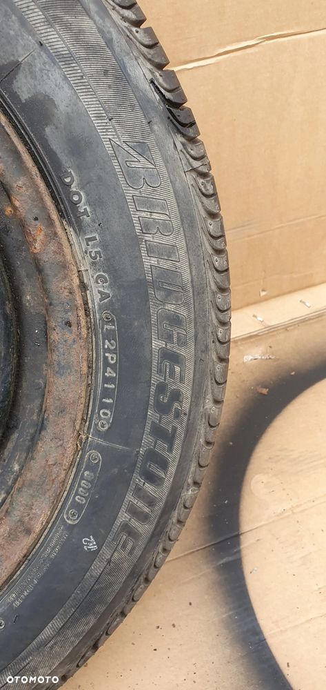 Felga stalowa zapas 4X100 6J ET43 185/60 R15 Renault Clio III 8200076103 - 6