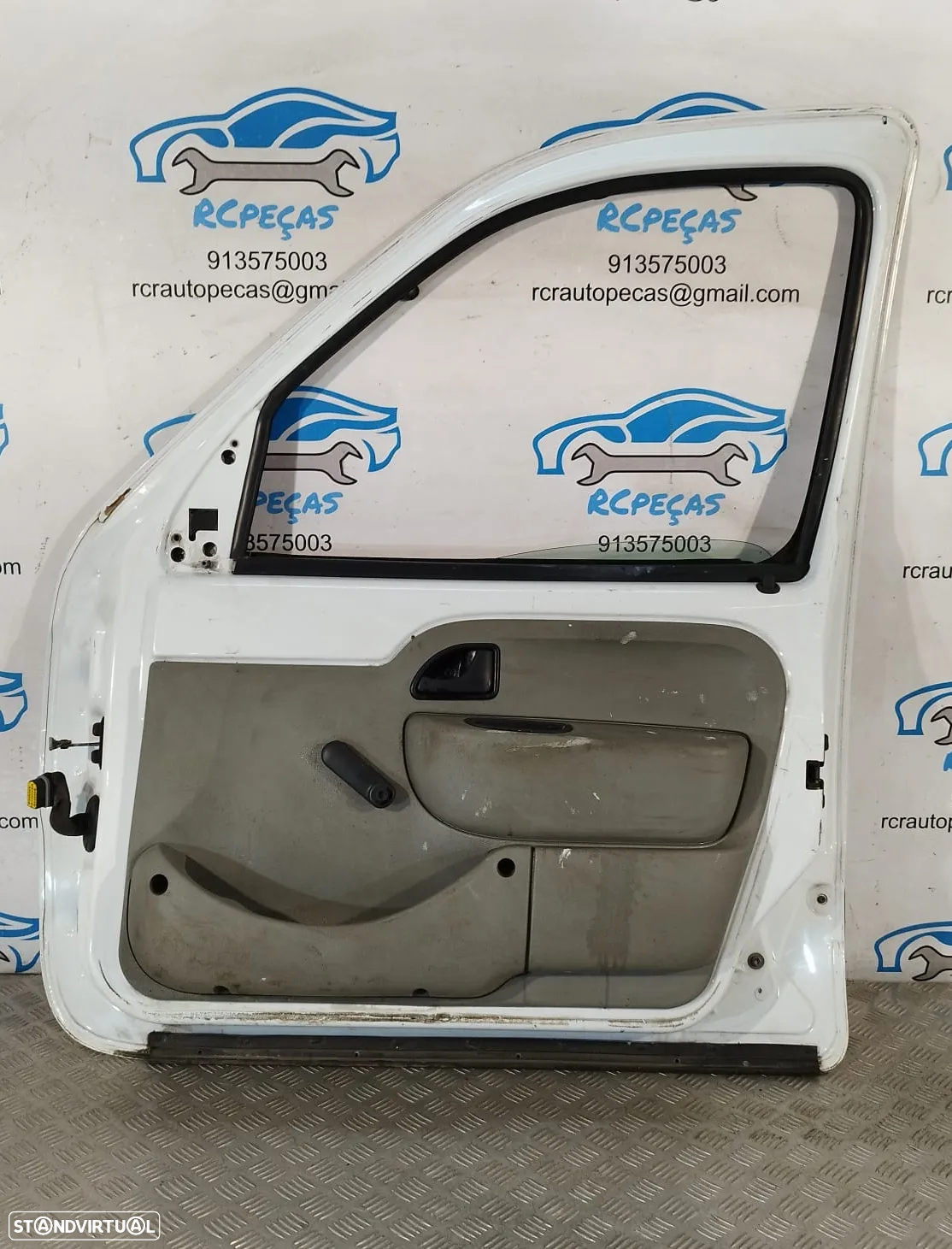 PORTA PORTAS FRENTE FRONTAL DIREITA RENAULT KANGOO I 1 MK1 FASE I 1 7751471747 FECHO ELEVADOR MOTOR PUXADOR VIDRO RETROVISOR RETROVISORES - 4