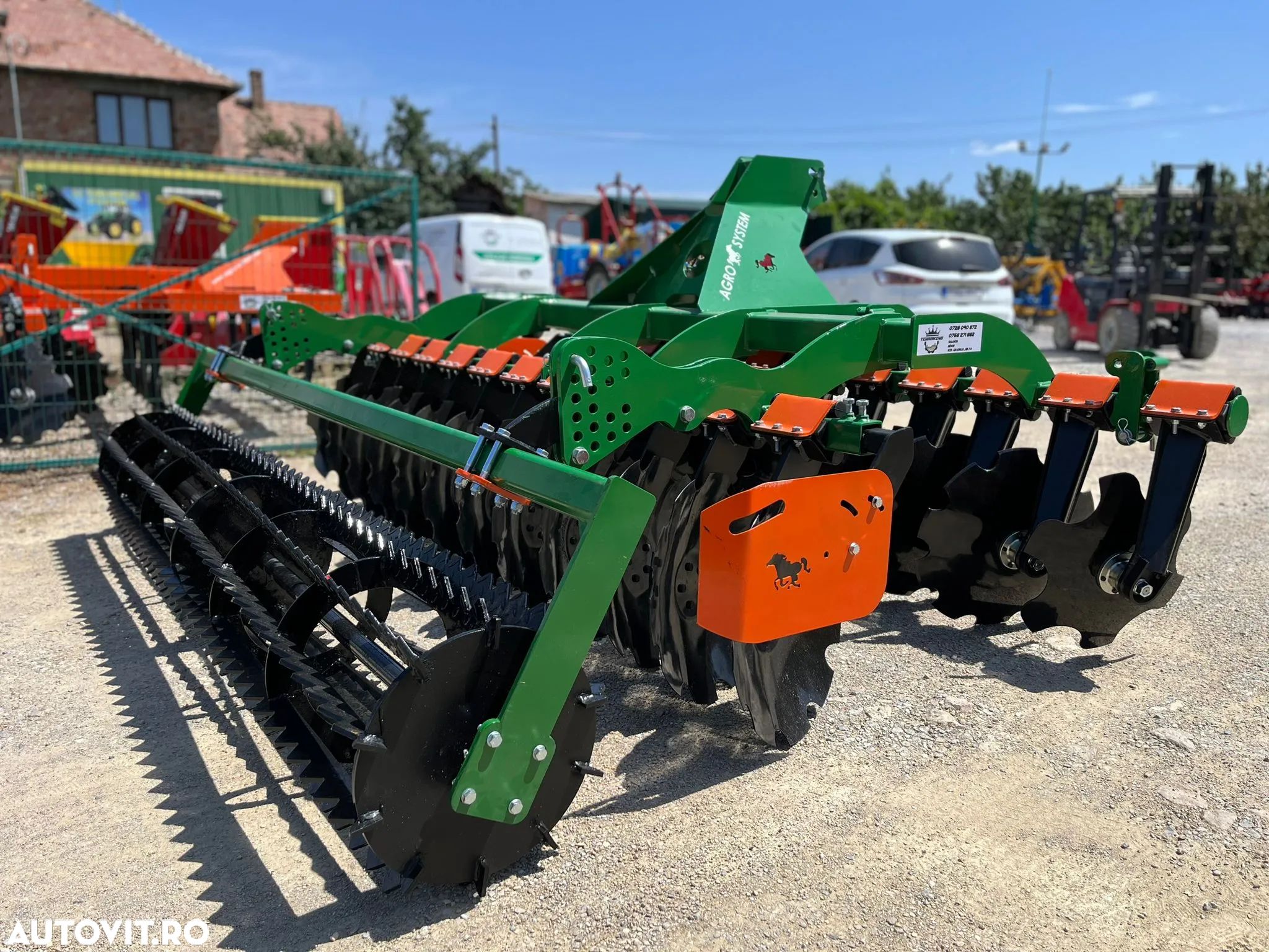Terraking TerraDisc HUMMER cu tavalug coarda - 1