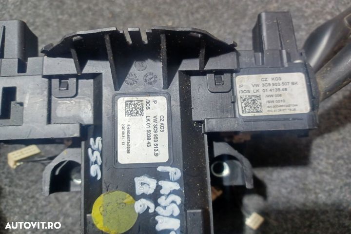 ANSAMBLU MANETE SEMNALIZARE + STERGATOARE + TEMPOMAT 3C9953513S 3C995 - 4