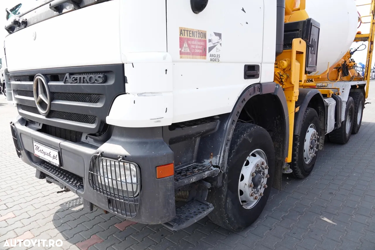 Mercedes-Benz ACTROS 3241 / CAMION POMPĂ / BETONĂ + POMPĂ PUTZMEISTER 21 METRI / RADIO CONTROL - 10