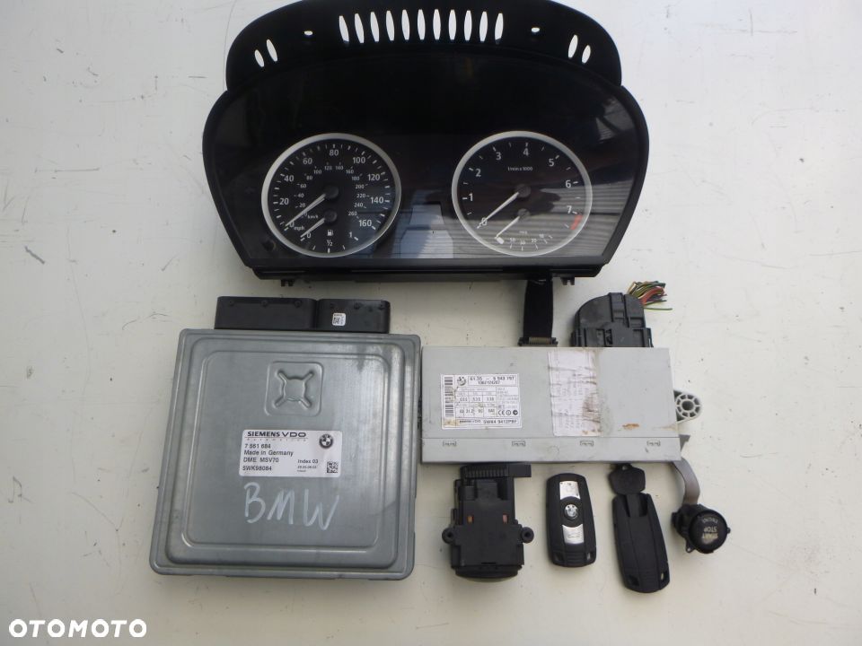 BMW 530i E61 sterownik komputer 7561684 5WK98084 - 1