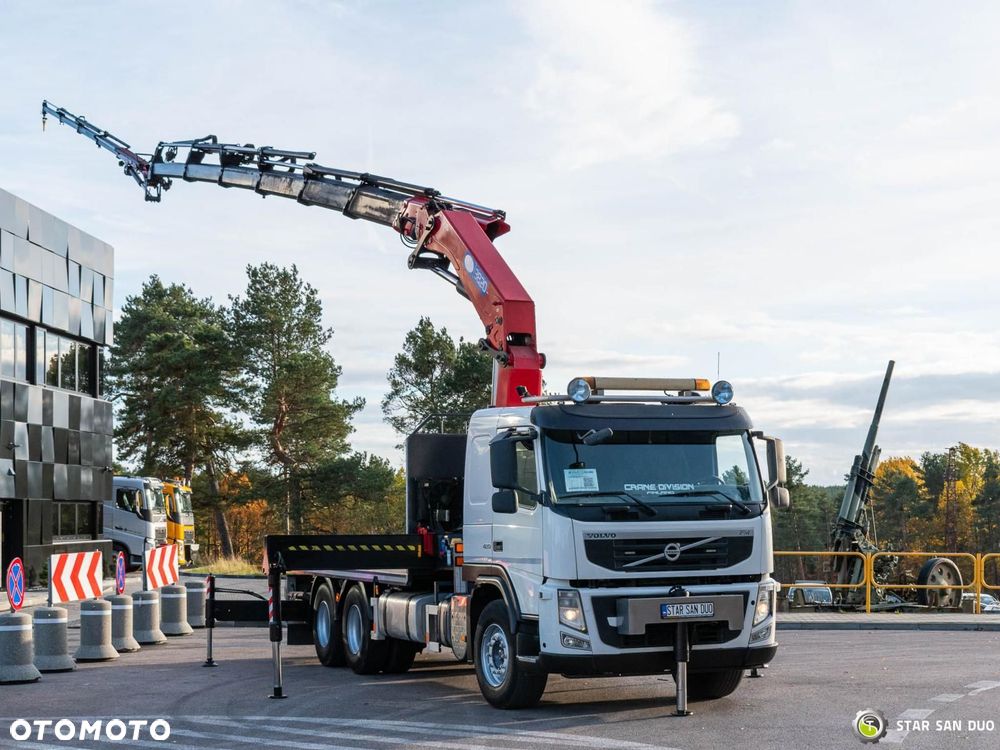 Volvo FM 420 6x2 HMF 3820-K6 Fly Jib Hds Żuraw - 8