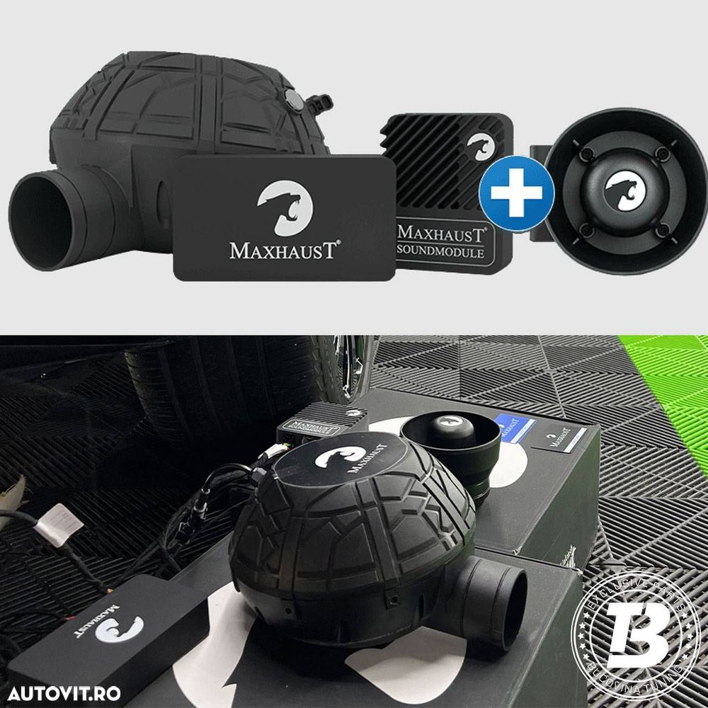 Maxhaust Active Sound Booster cu doua generatoare sunet - Modul de sunet Maxhaust - 1