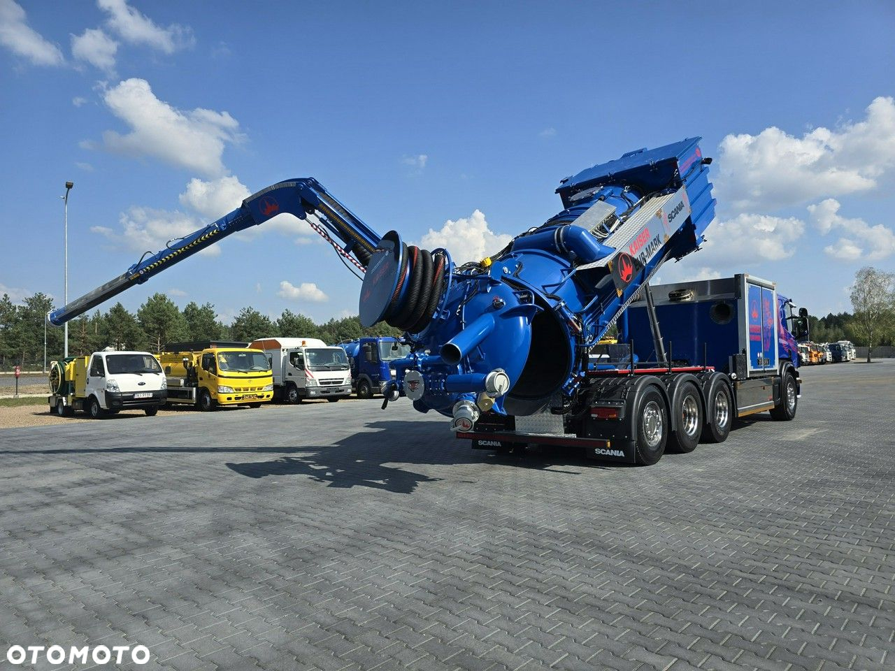 Scania EUR-MARK PL8 Ładowarka próżniowa ssąco-nadmuchowa - 36
