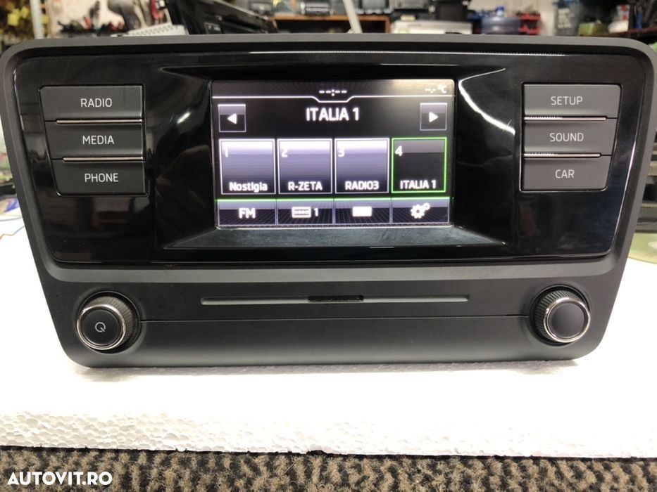 Media player radio cu touch SKODA OCTAVIA 3 an 2013-2017 - 1