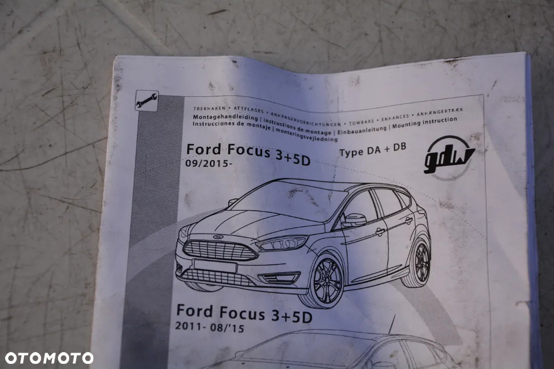Ford Focus 2015 -  hak holowniczy - 3