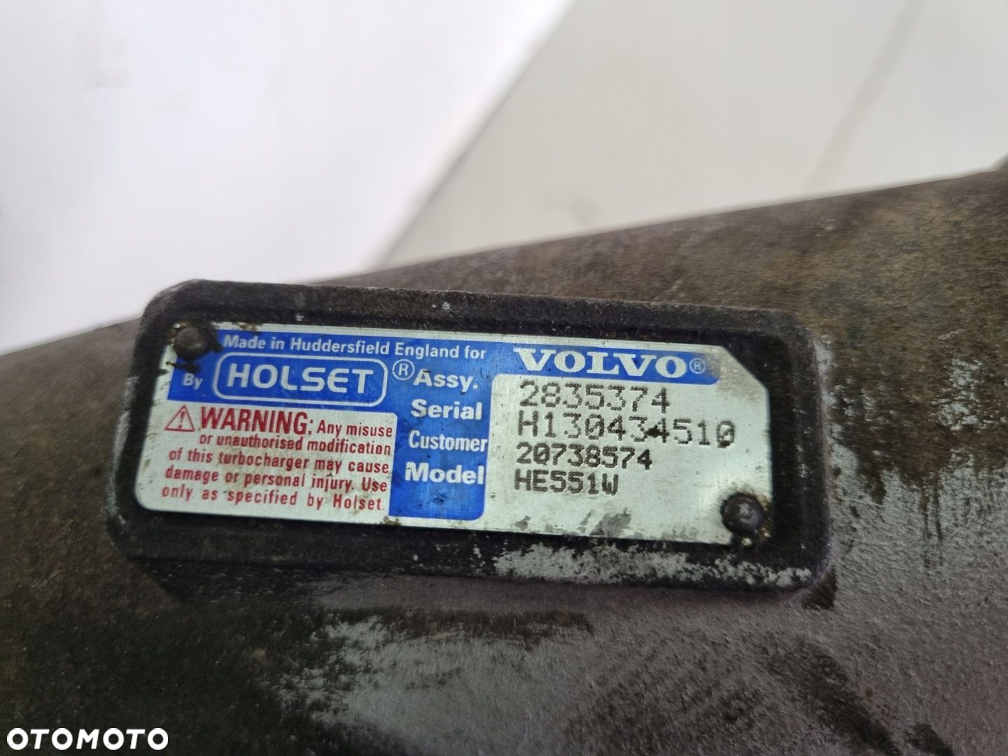 TURBINA TURBOSPRĘŻARKA VOLVO FH 16 D16E 20738574 - 7