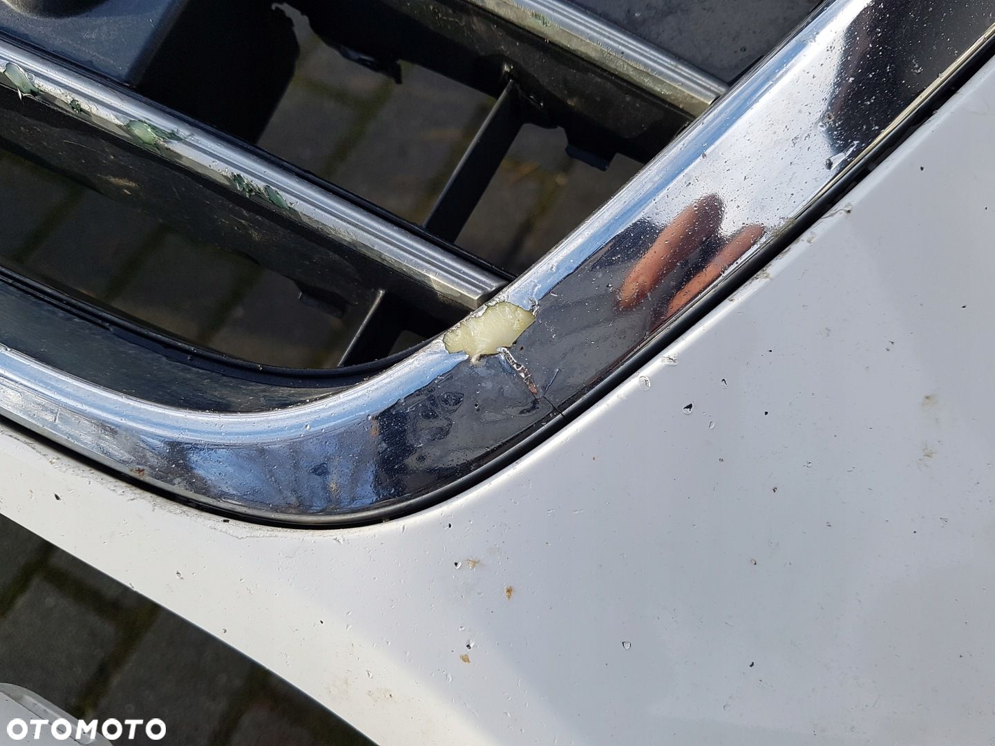 AUDI A6 C7 zderzak przód grill 4K0807437A - 6