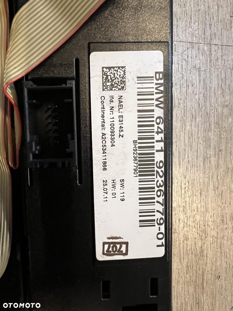 Panel klimatyzacji Bmw e90 e91 lift - 3