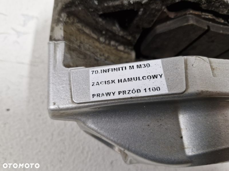 INFINITI M M30 3.0 D ZACISK HAMULCOWY PRAWY PRZÓD PRZEDNI 4 TŁOK - 6