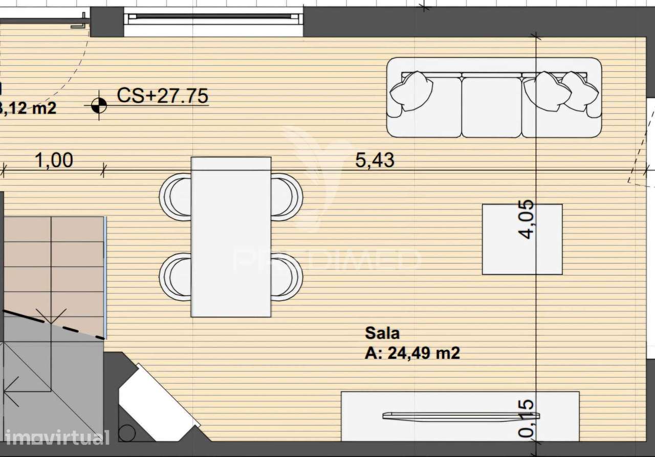 Moradia Geminada T3 com Suite – Quinta do Conde - Grande imagem: 2/12