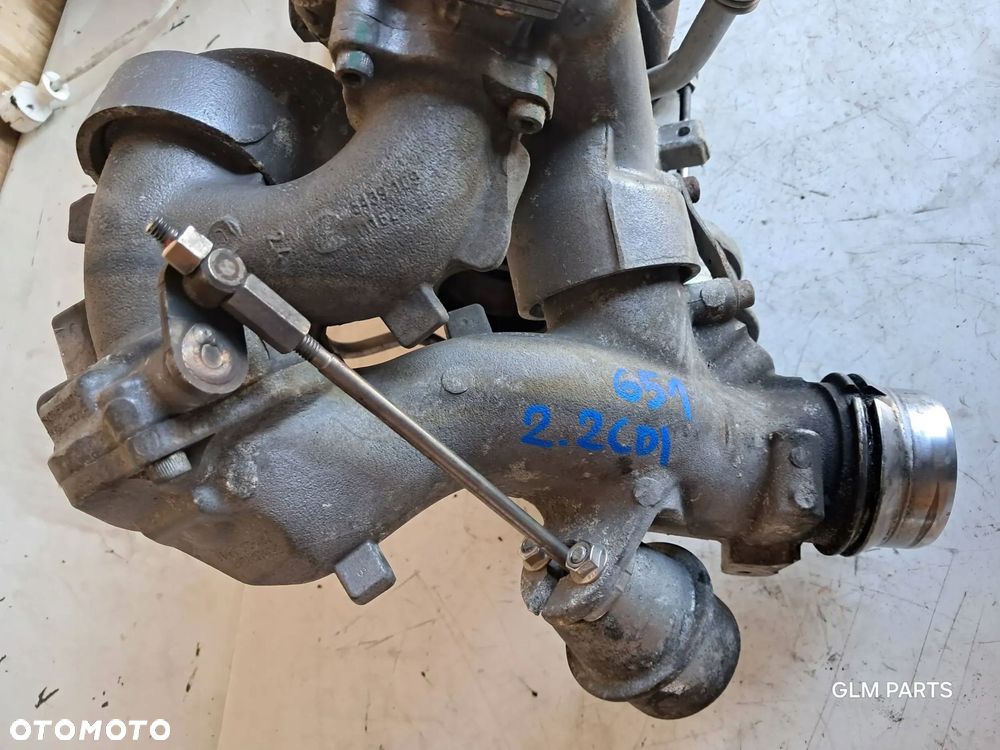 mercedes e klasa w207 w212 2.2 cdi 651turbosprężarka biturbo turbo - 4