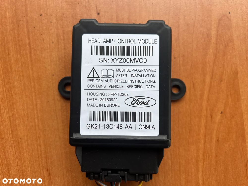 Moduł Sterownik Skrętu Świateł Ford Transit Mk8 GK2113C148AA - 2