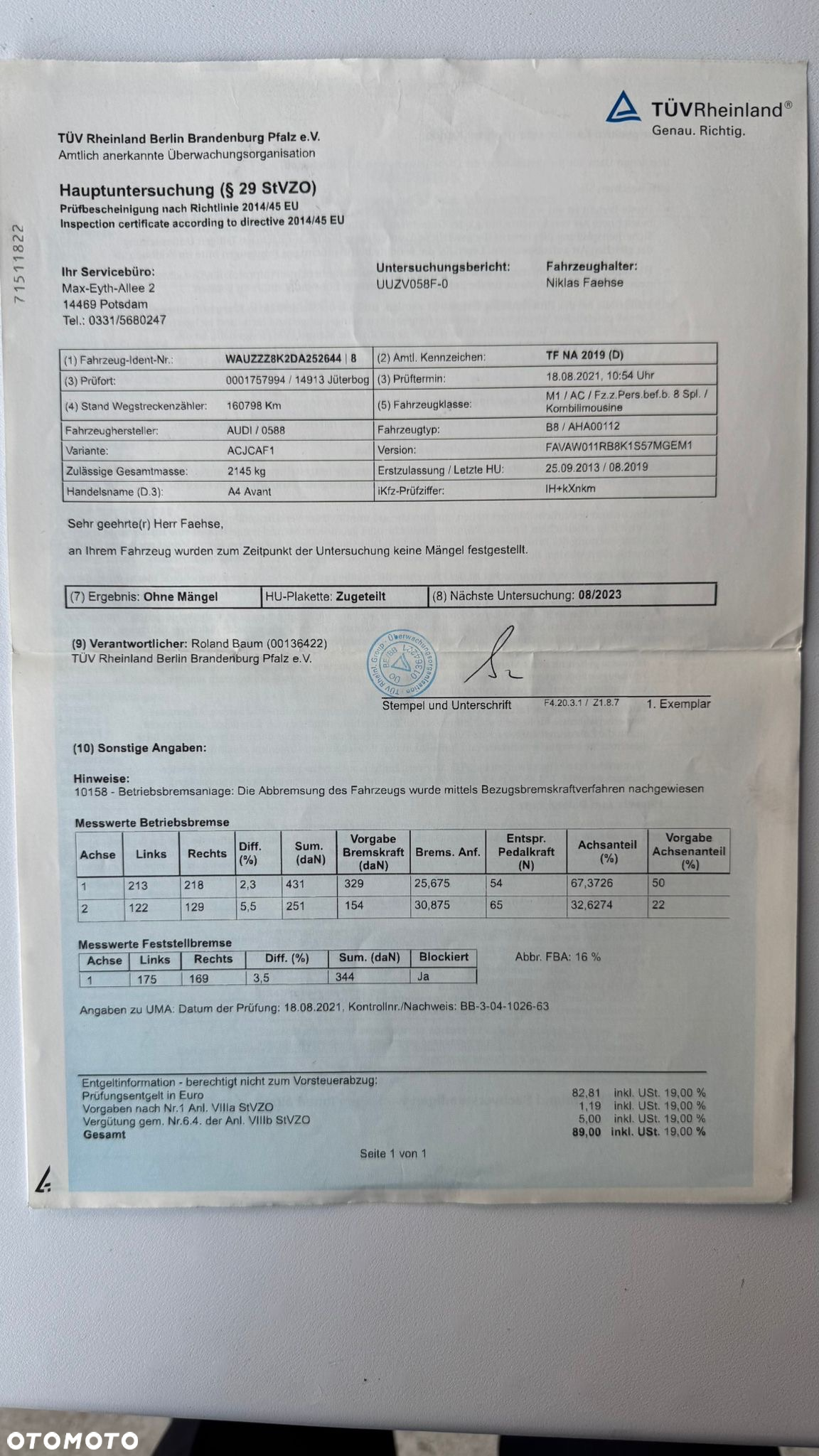 Audi A4 Avant 2.0 TDI DPF multitronic Attraction - 31