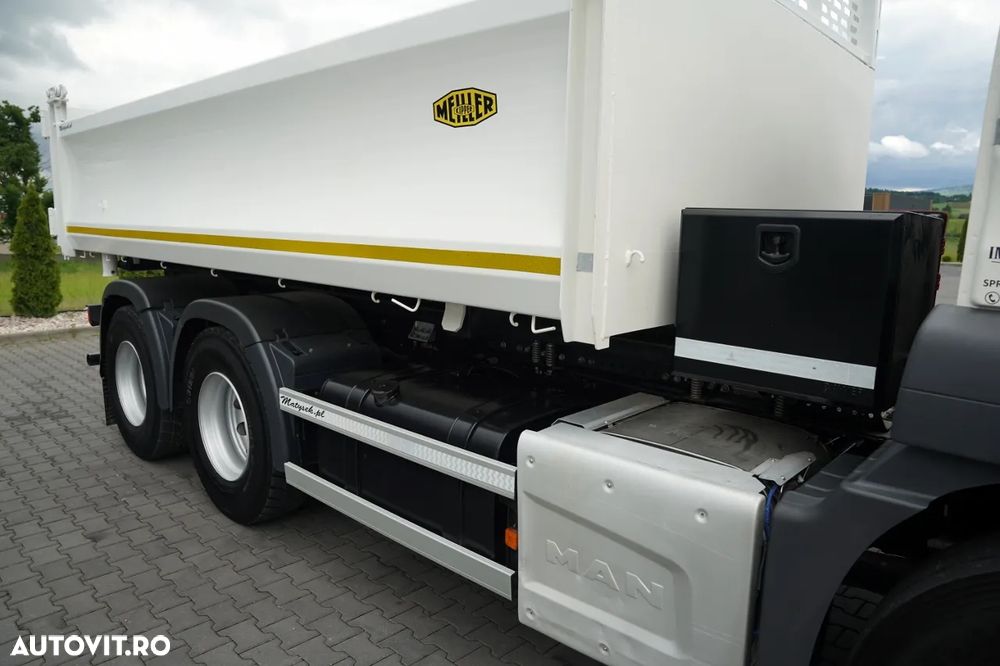 MAN TGS 26.400 / 6X4 / BASCULATOR DUBLĂ / HYDRODOLTA / AUTOMAT / EURO 6 - 21
