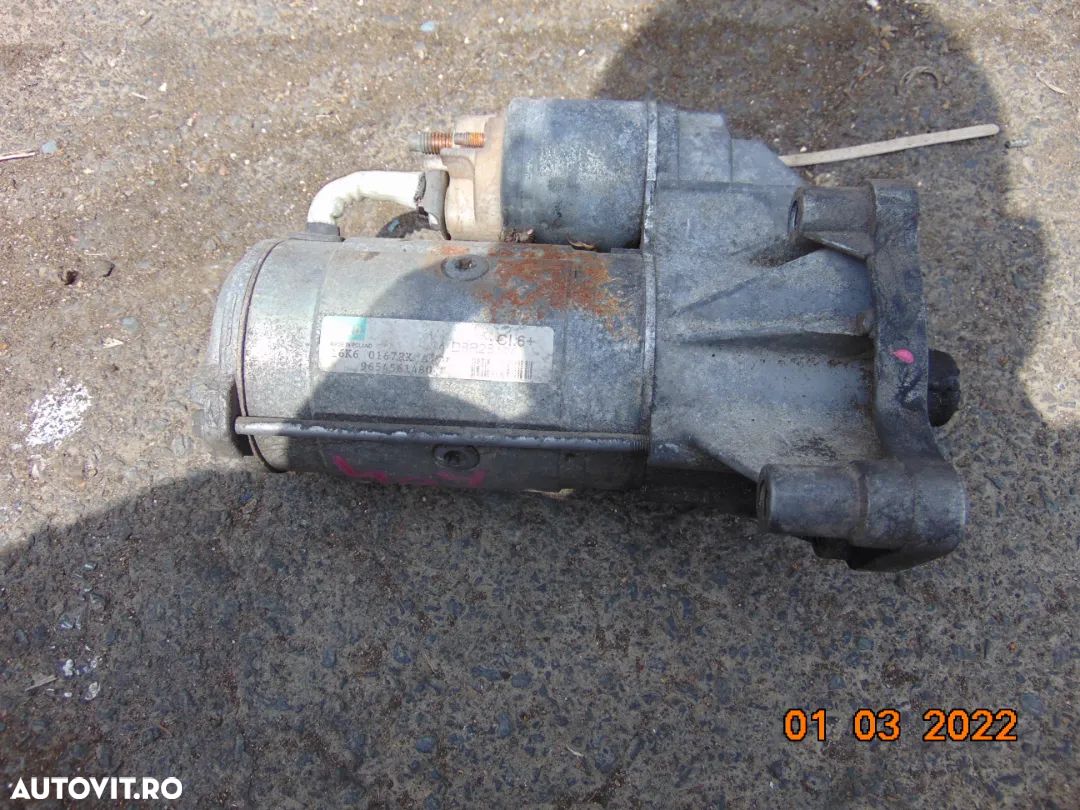 Electromotor peugeot 2.2hdi 407 607 807 citroen c5 c6 2.2 hdi dezmembrez - 1