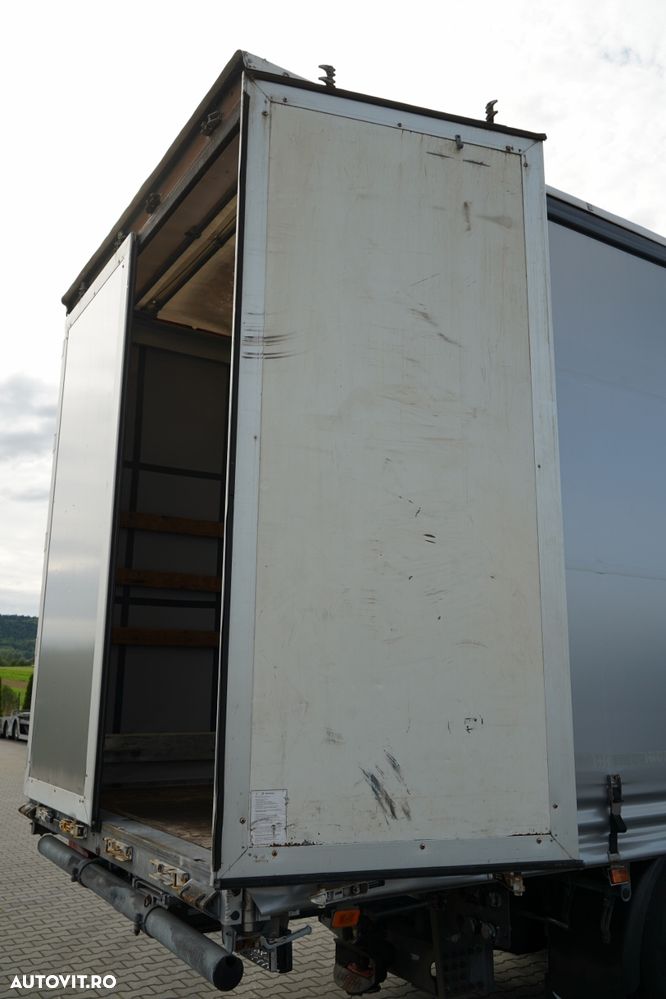 Scania S 450 / CORTINĂ 7,7 M / 60 M3 / SOLO / 6X2 / AXĂ RIDICATĂ / 2019 / - 14