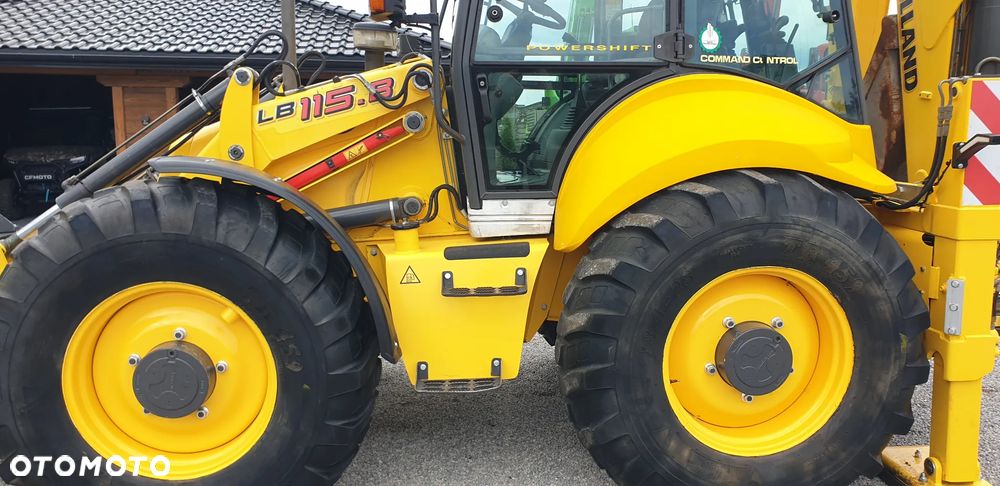 New Holland LB115B rok 2006 łyżka skarpowa hydr. + do kopania na dżojstikach - 28