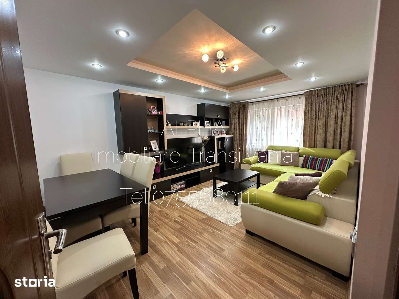 Apartament 3 camere,et.3, finisat ,mobilat,Bradet | Str.Avram Iancu - 1