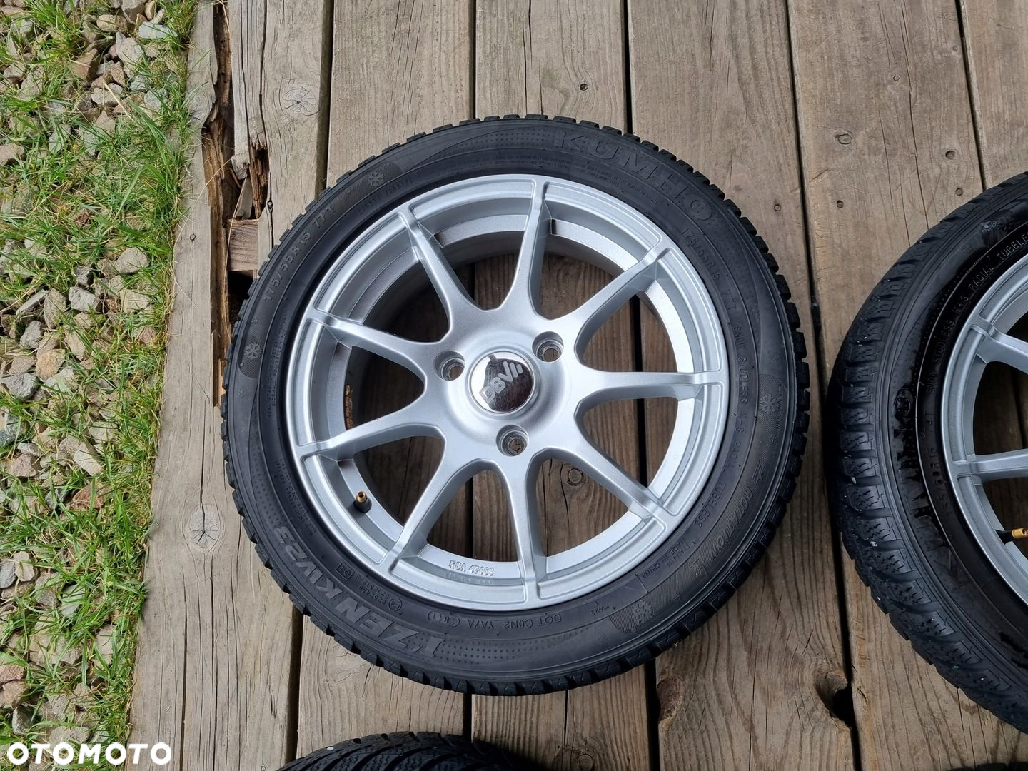 SMART KOLA ALU 4,5X15 ET23,5/5,5X15 ET22,3X112 ,KUMHO bdb stan 4szt, - 4