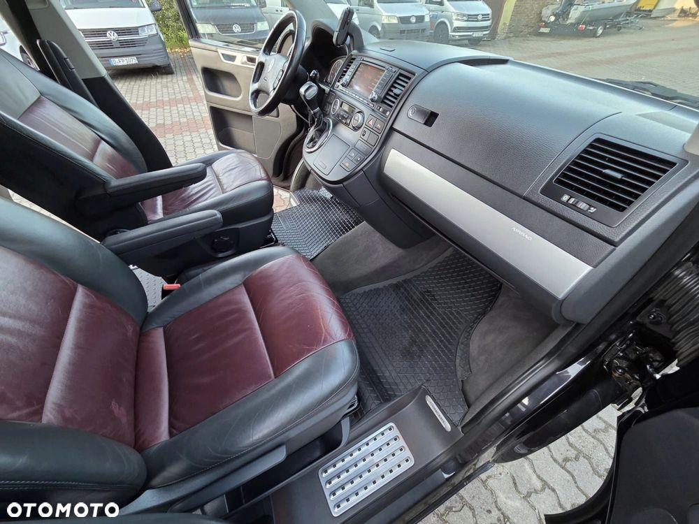 VW T5 T6 MULTIVAN HIGHLINE tapicerka szyny podłoga fotel 2drzwi SKÓRA - 5