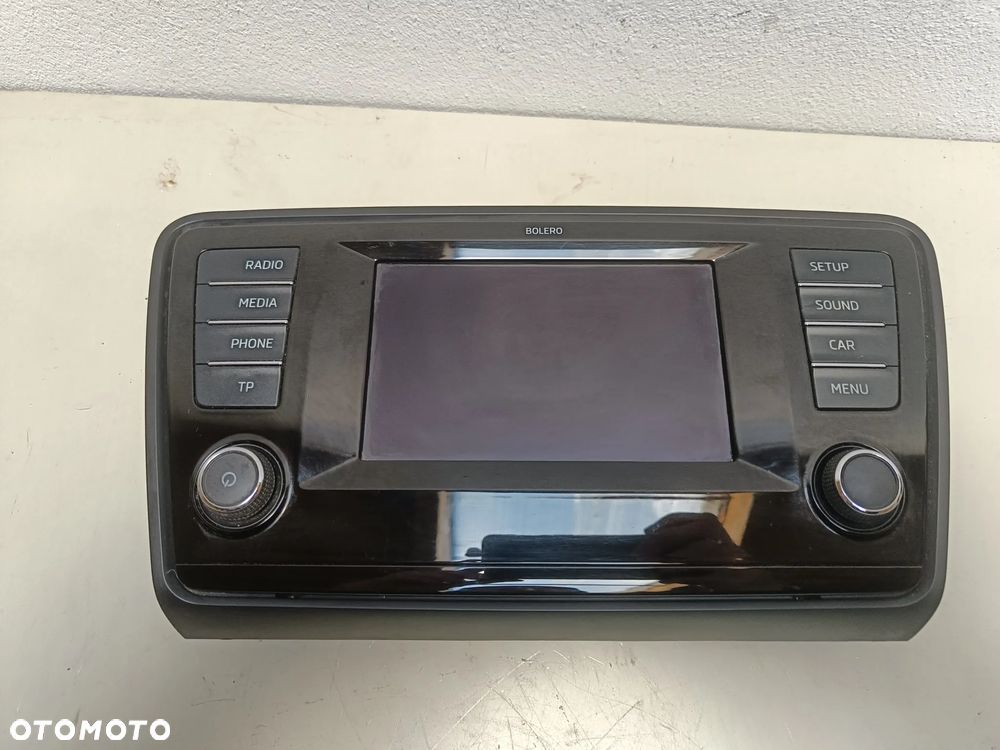 Wyświetlacz Ekran Skoda Octavia 3 III Panel 5E0919605 - 12