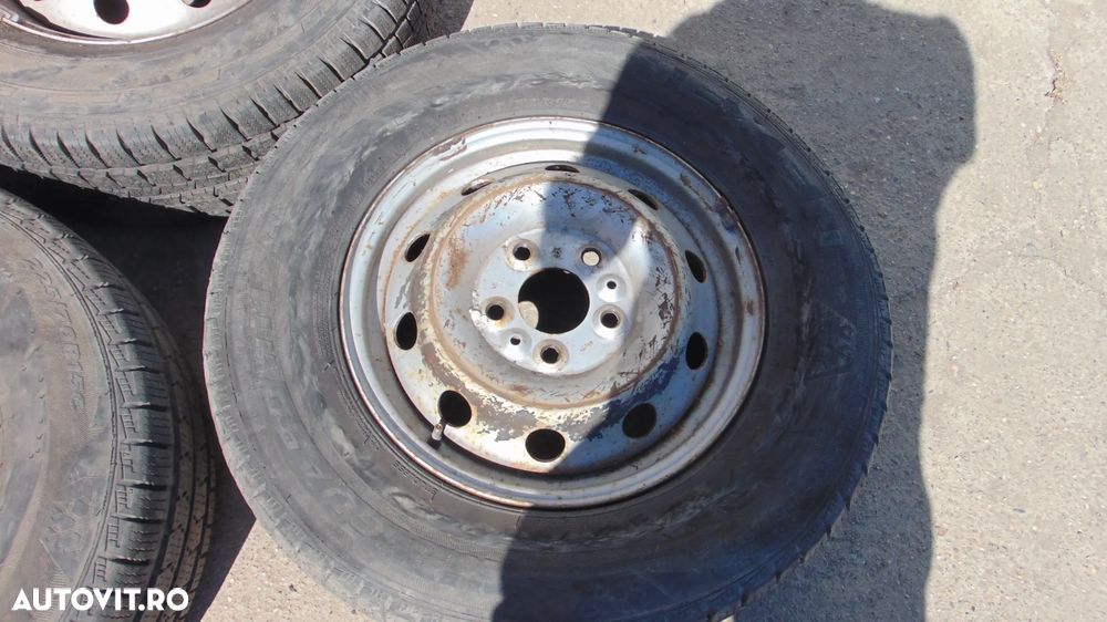Roata rezerva Fiat Ducato/Peugeot Boxer/Citroen Jumper R15  225/70R15C an 2006-2014 - 4