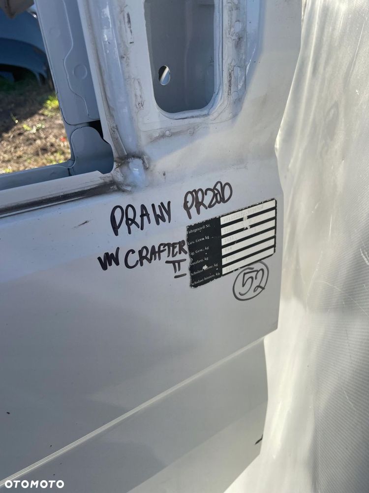 VW CRAFTER 17-> MAN TGE DRZWI PRAWY PRZÓD PRZEDNIE 7C0831312 - 5