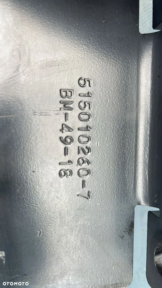 Mocowanie slupka i ściany przedniej z szyną dachową KRONE - 9