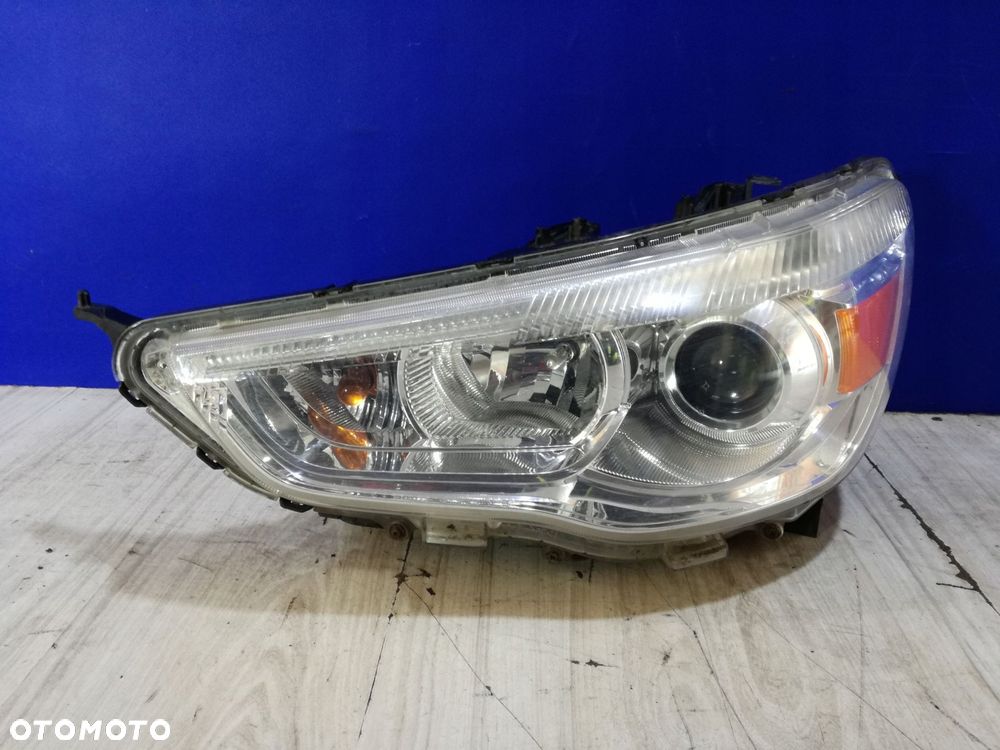 mitsubishi asx i 10/12 lampa reflektor przód lewa h7 soczewka anglik - 1