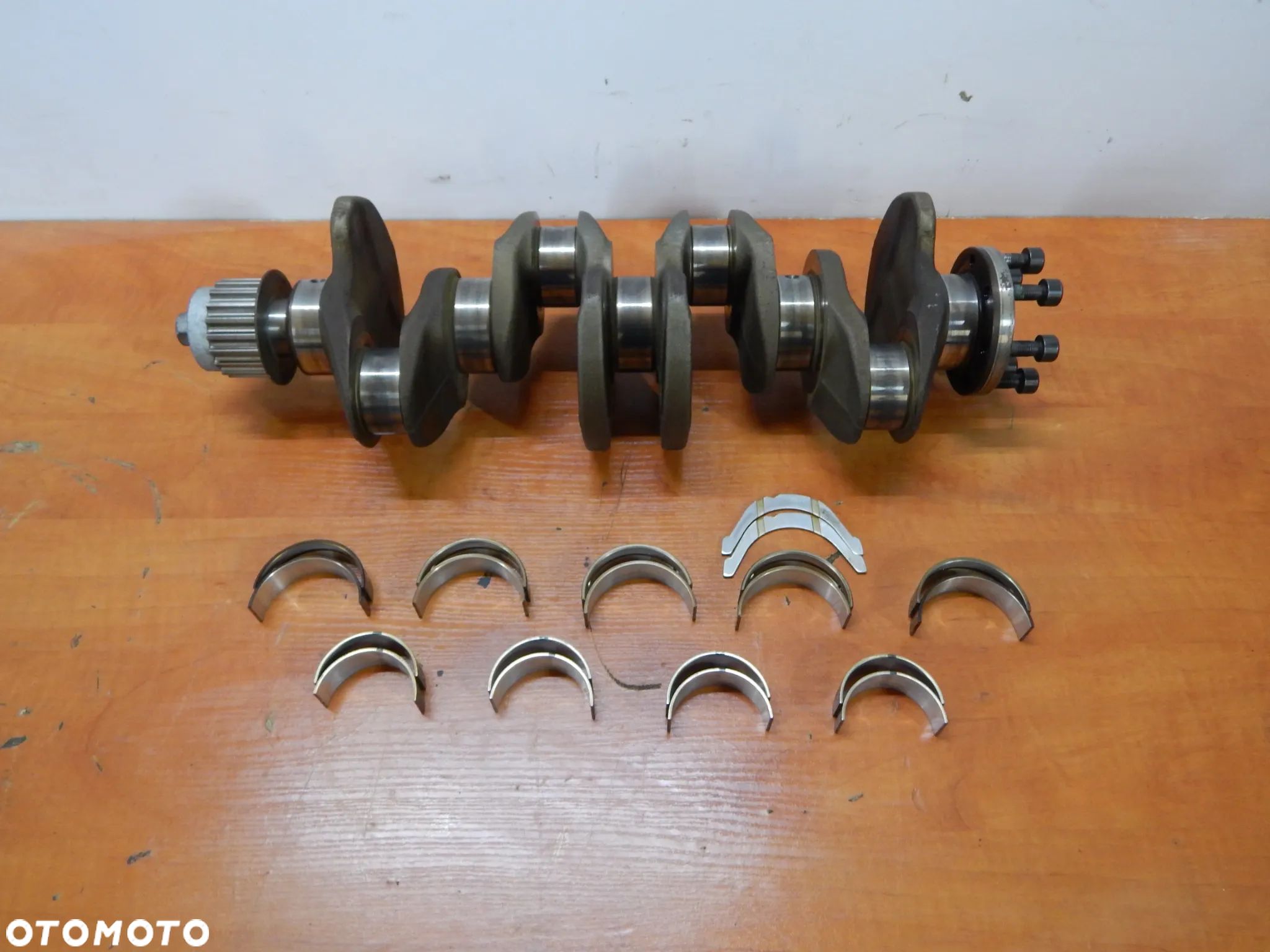 Wał korbowy panewki 2.0 TCe turbo F4R 874 Renault Megane III RS clio laguna 07-16 Łuków części - 1