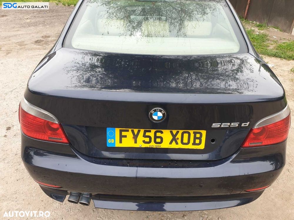 Capota Portbagaj Dezechipata BMW Seria 5 E60 2003 - 2010 Culoare Monaco Blau Metallic [1658] - 1