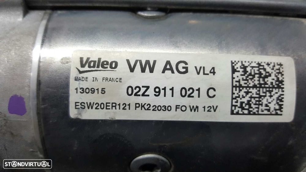 MOTOR DE ARRANQUE VOLKSWAGEN POLO (6C1) ADVANCE BLUEMOTION - 3