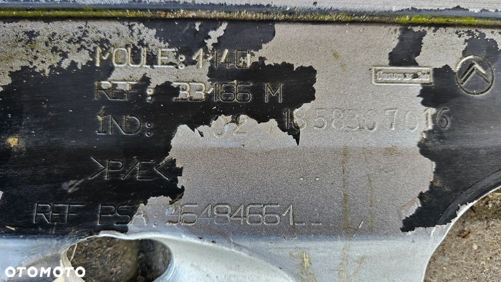 CITROEN C2 VTR VTS Zderzak przód Zderzak przedni 96484661 1858307016 - 12