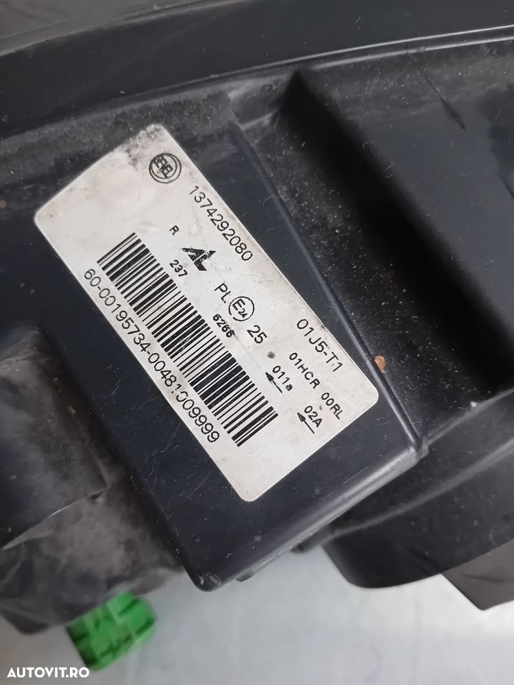 Far Dreapta Fiat Ducato Peugeot Boxer 15-21 O Ureche Rupta Volan Stanga 1374292080 Motor F1AGL411D - 8