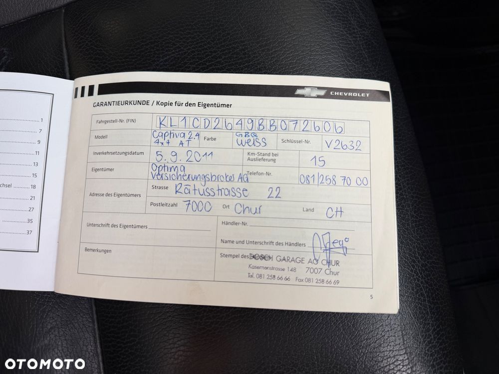 Chevrolet Captiva 2.4 AWD Automatik LT+ - 26