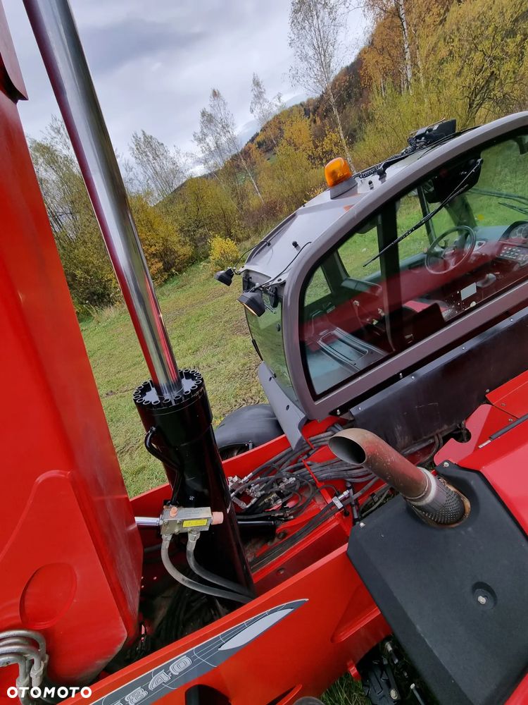 Manitou MT1840 Ładowarka Teleskopowa 18 metrów jak nowa z salonu Import Norwegia Rozsuwanie wideł Hydrauliczne. zmiana na łyżkę Hydra. ZERO LUZÓW Wycieków Maszyna z Gospodarstwa nie katowana - 8