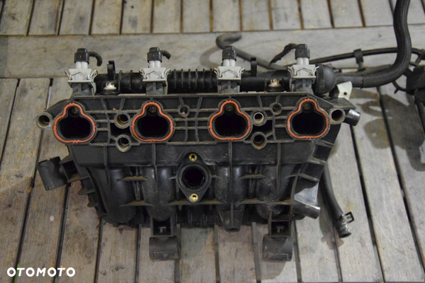 Opel Agila A Corsa Meriva 1.2 1.4 Kolektor ssący 09157500 + listwa wtryskowa