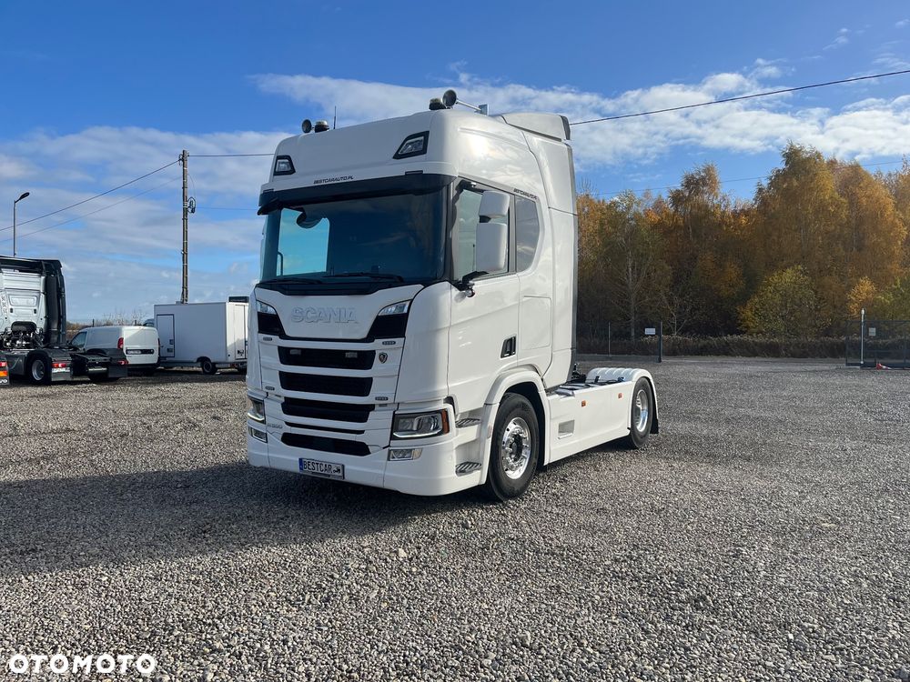 Scania R500 /BOGATA OPCJA/ 6 PODUSZEK/ SKÓRY/ HYDRAULIKA/ Z FRANCJI - 1