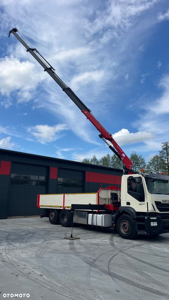 Iveco Stralis EEV 6x2 HMF 1720 K4 Ster Radiowe 2013 Rok Top Stan Os Skrętna Podwieszana Zabudowa Burtowa Platforma (Palfinger Hiab Fassi) - 13