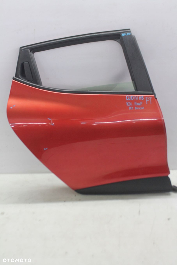DRZWI PRAWY TYŁ PRAWE TYLNE RENAULT CLIO IV HB KOL. TENNP 12-16
