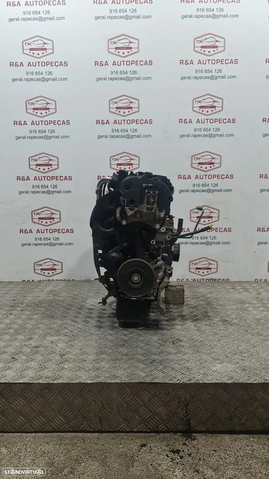 MOTOR COMPLETO FORD FIESTA Mk6 VI 6 1.4 TDCI 8v 68cv Ref F6JD - 3