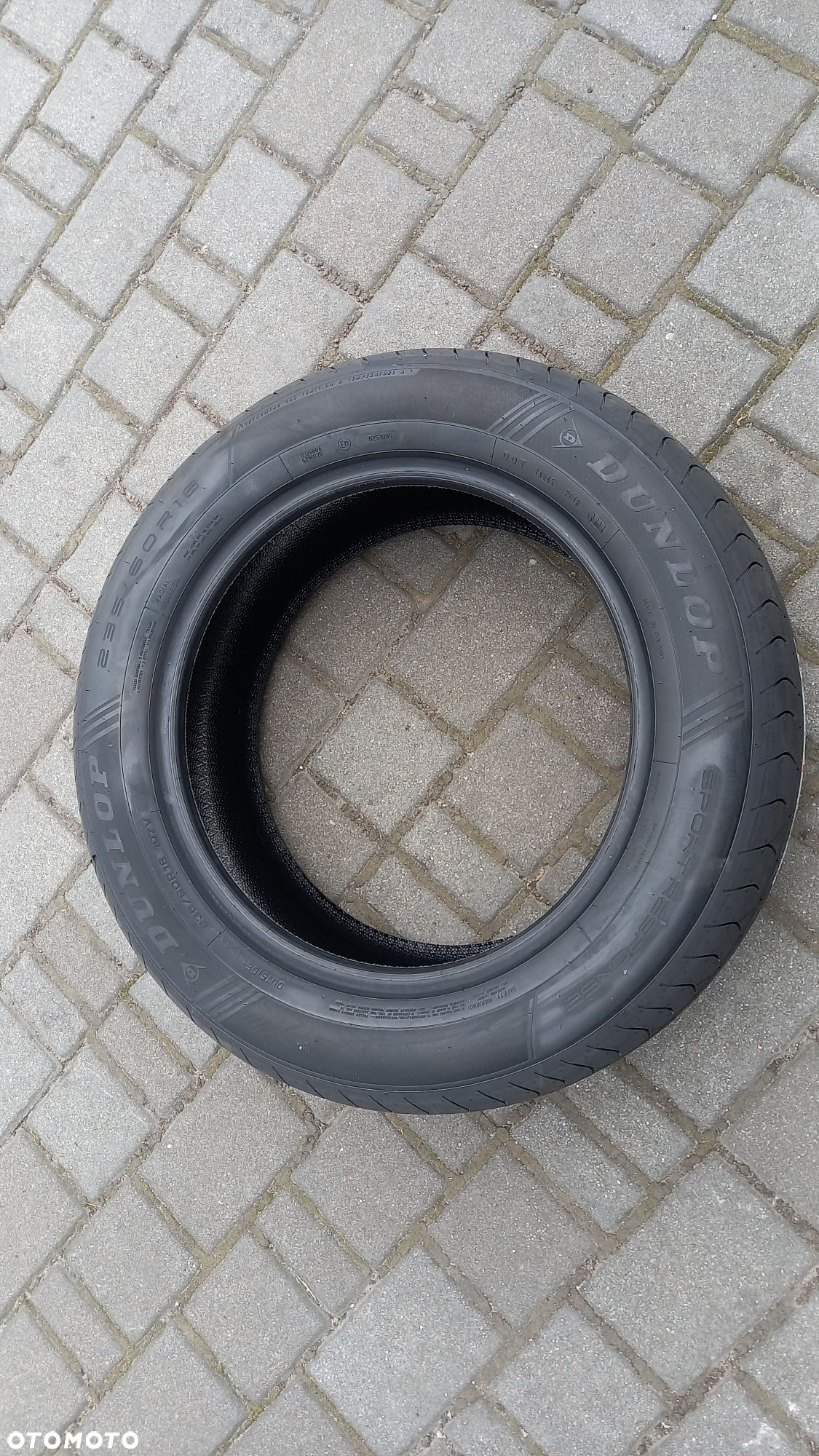 Nowe Opony Letnie Dunlop Sportresponse 235/60R18 107V XL 2024 4 szt - 5