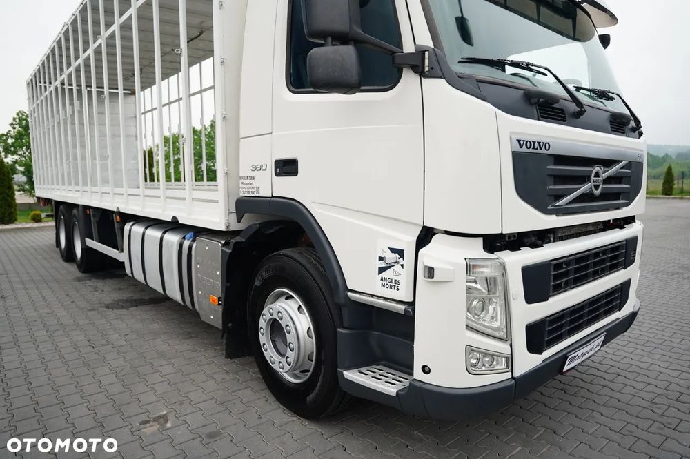 Volvo FM 380 / SOLÓWKA / 6X2 / DO PRZEWOZU ŻYWCA / DROBIU / WINDA 2 000 KG / EURO 5 - 8